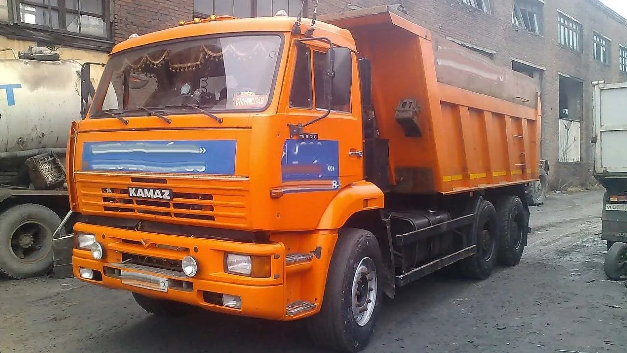 Пример установки на Самосвал Камаз