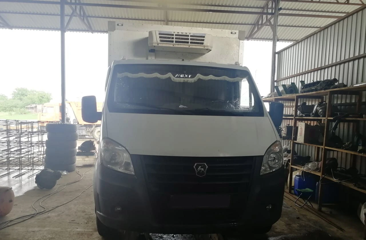 Пример установки на Рефрижератор Газель NEXT A21R22